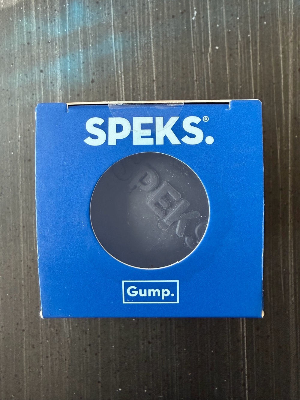 Speks “Gump” Memory Gel Stress Ball - Blue